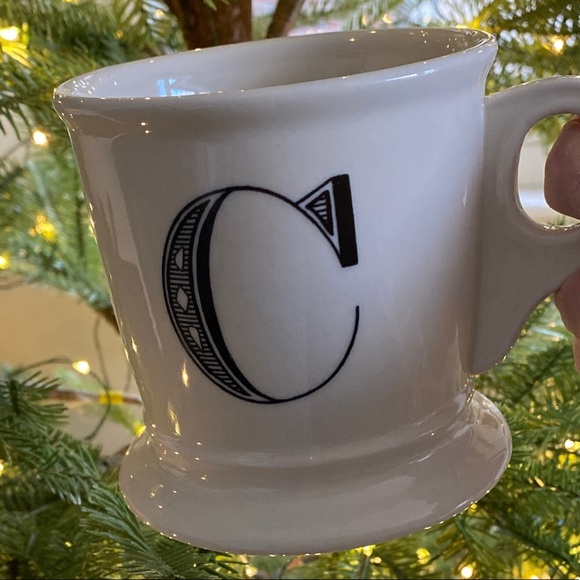 Anthropologie Other - Anthropologie Monogram Mug - the letter C